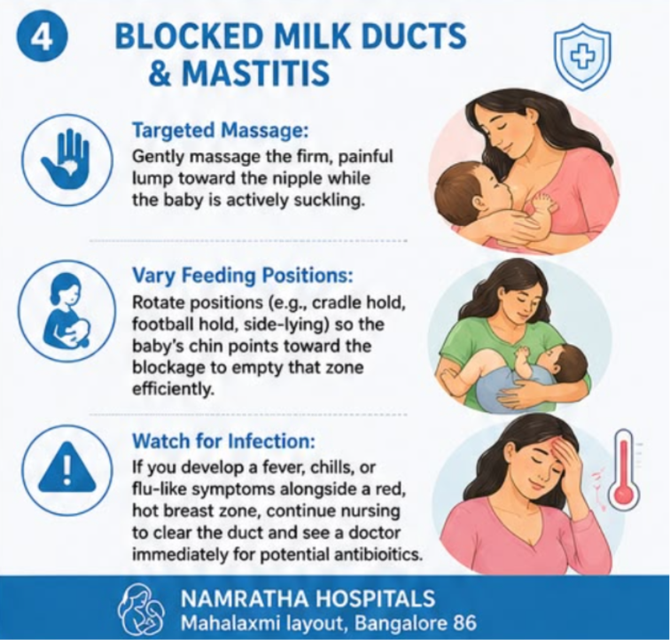 Blocked Milk Ducts and Mastitis Guidance