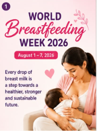 World Breastfeeding Week 2026 - August 1 to 7