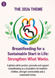 World Breastfeeding Week 2026 Theme
