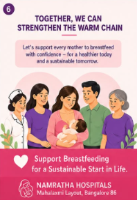 Strengthen The Warm Chain - World Breastfeeding Week